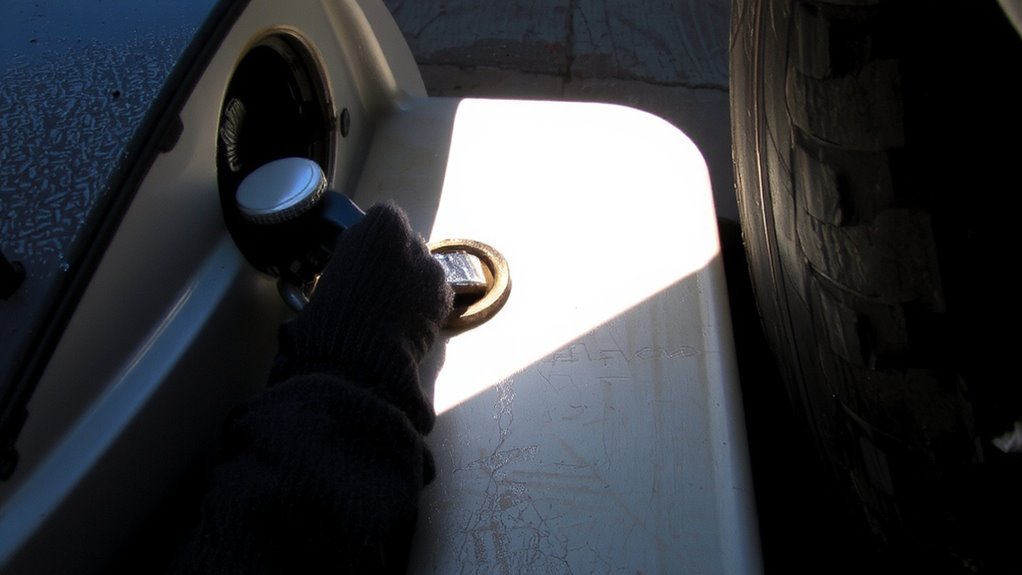 fill tank with stabilized fuel