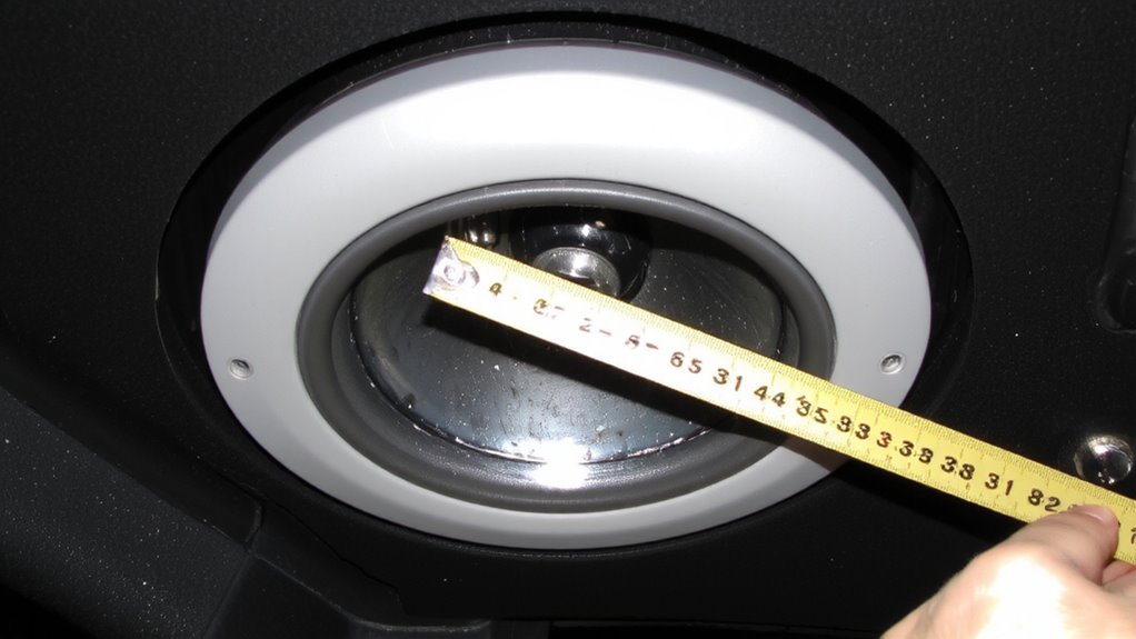 find your speaker size