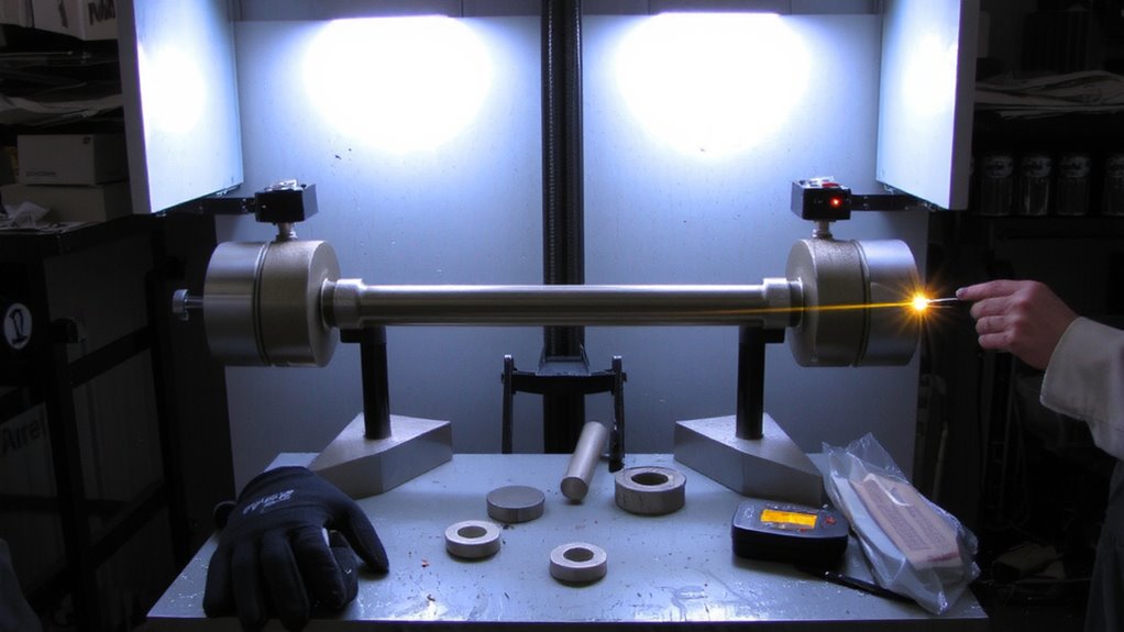 five step driveshaft balancing process