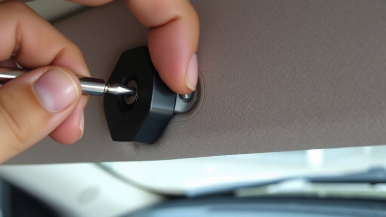 fix sun visor pivot