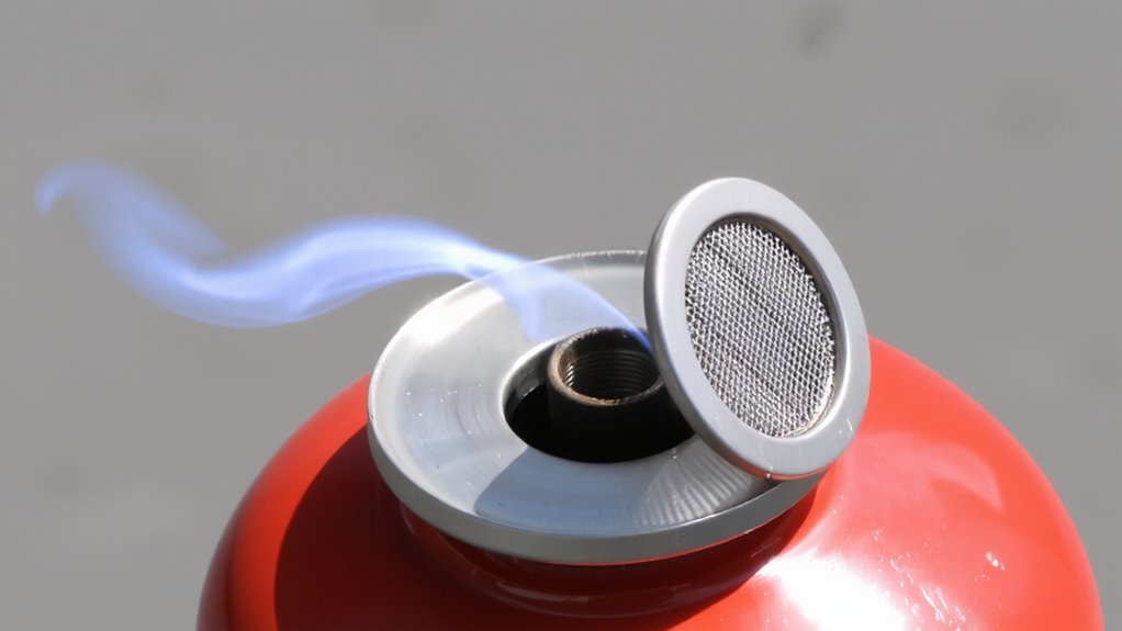 flame arrestors block vapor ignition