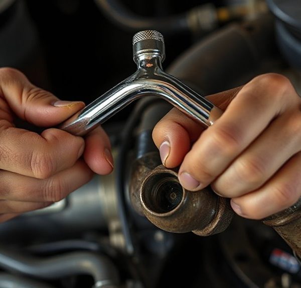 flexibleflexible gooseneck ratchets for oxygen sensors
