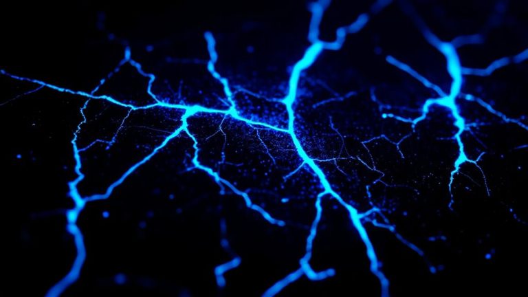 fluorescent contaminants glow under uv