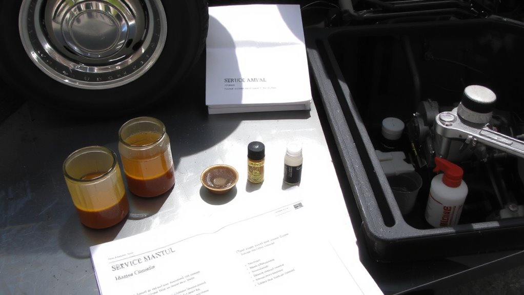 flush and replace fluids