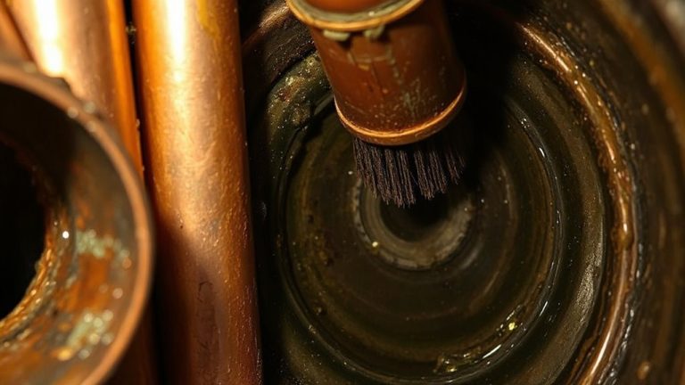 flush heater core passages