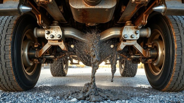 flush mud traps behind axles