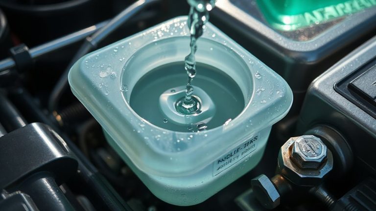 flush reservoirs refill antifreeze