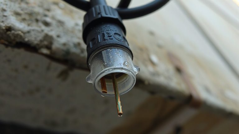 fog light wet ground fault inspection
