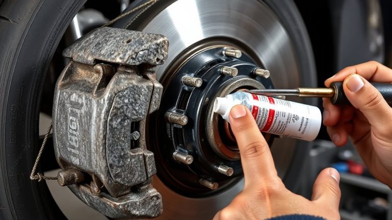 front brake pad replacement