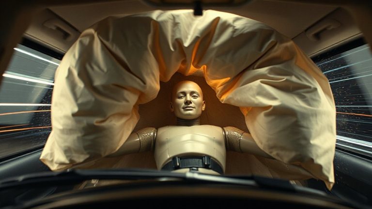 frontal airbags reduce head chest trauma