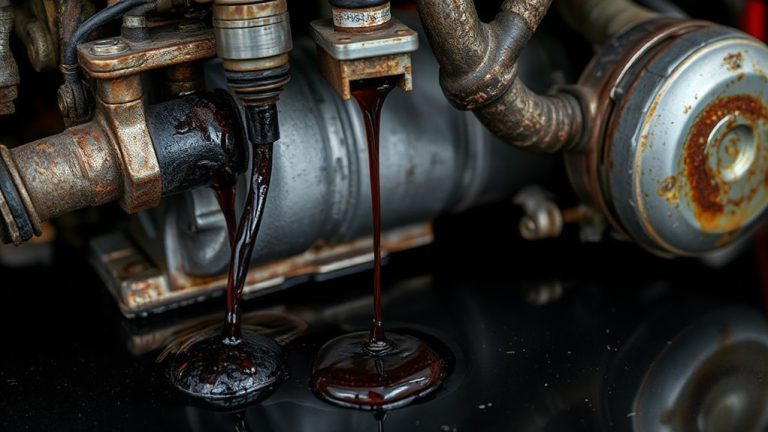 fuel system warning signs