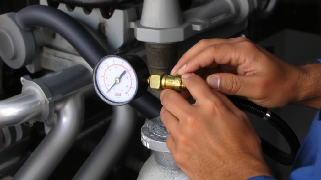 gas gunning test procedure