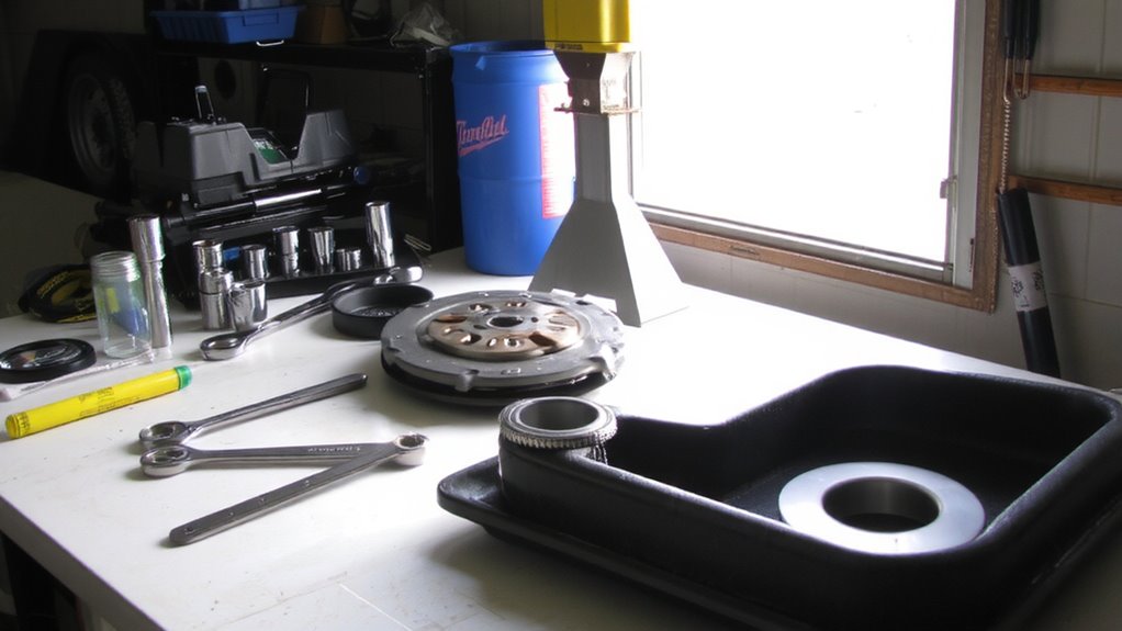 gather complete clutch replacement tools