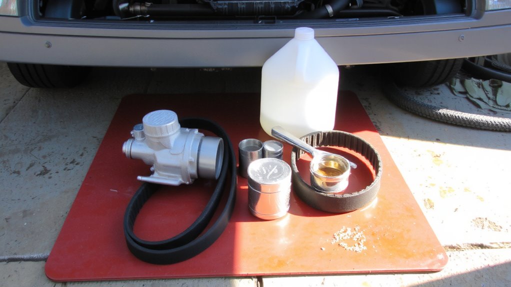 gather tools and parts