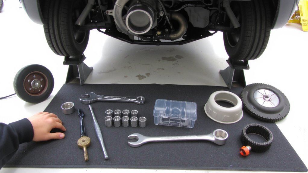 gather tools and prepare