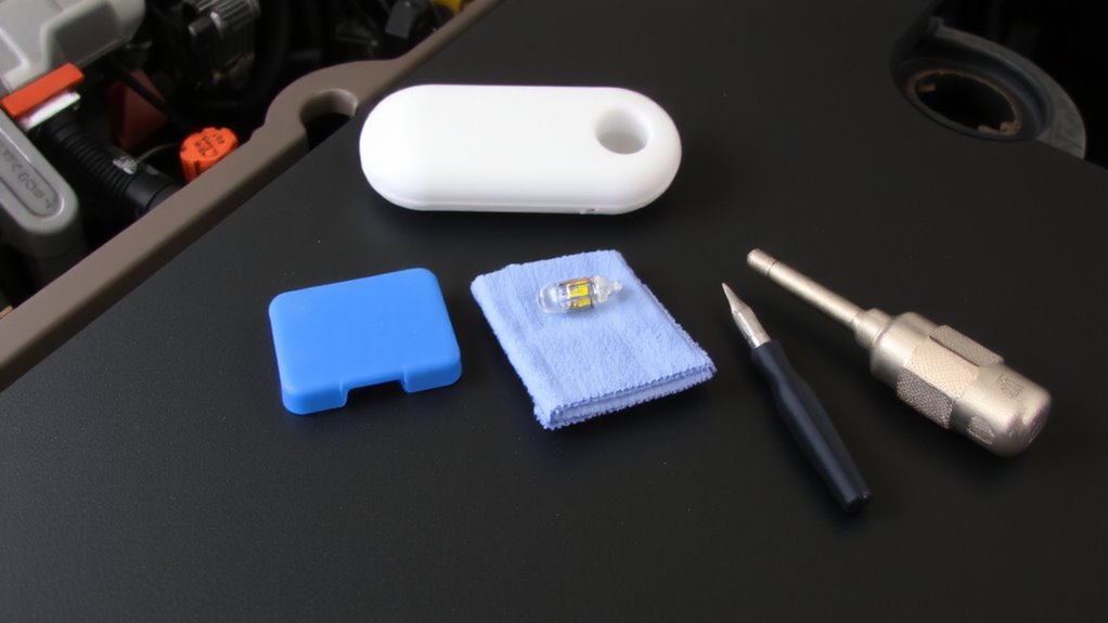 gather tools safely
