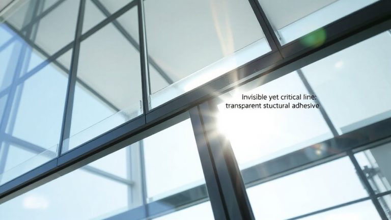 glazing adhesives enhance structural rigidity