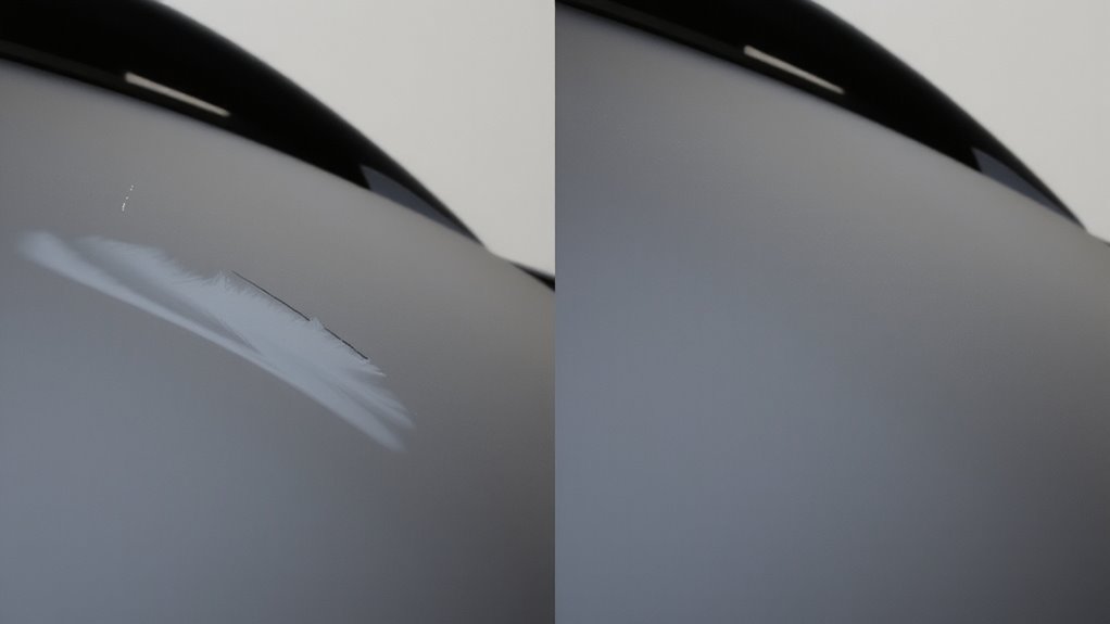 gloss damages matte finishes