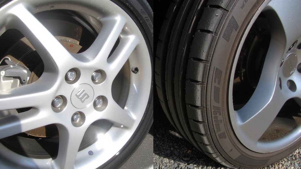 glossy rims demand diligent maintenance