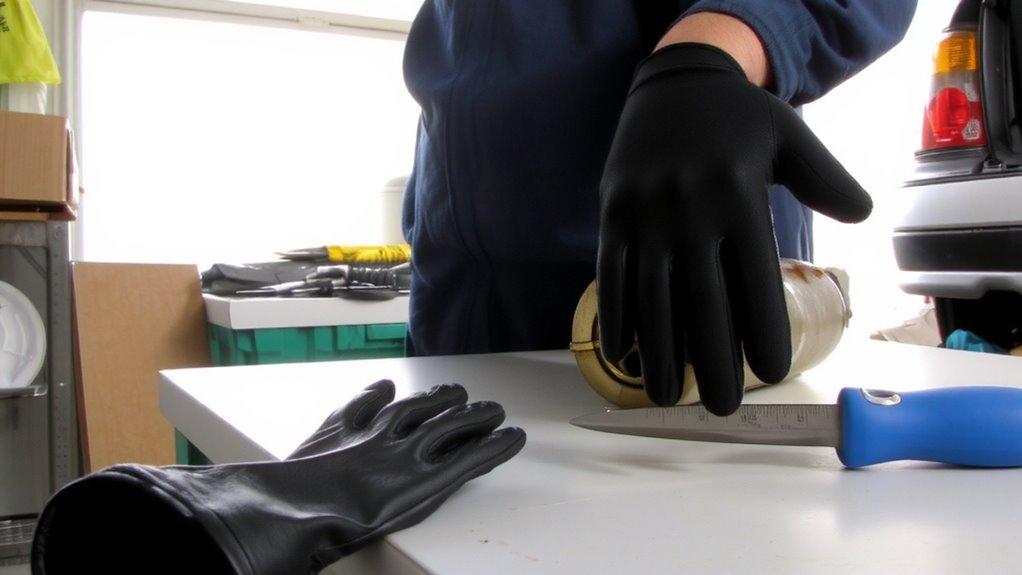 gloves for hazards protection