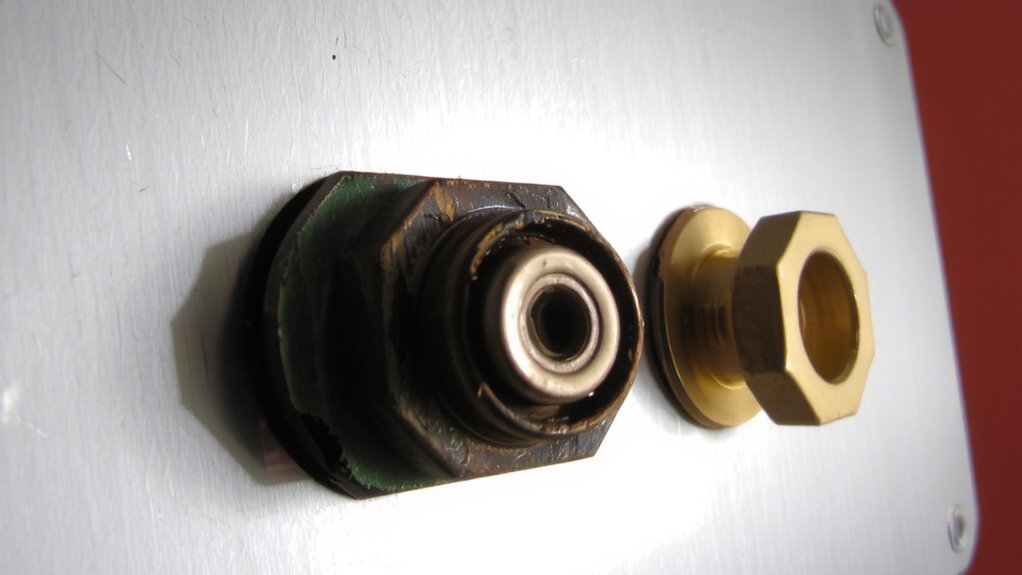 gold plated ofc connectors