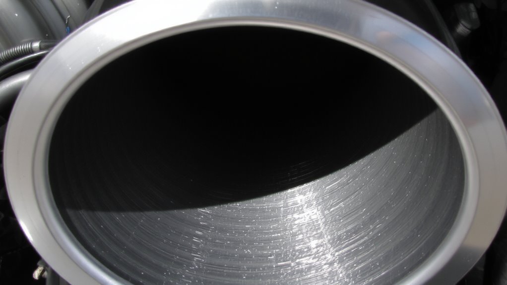 gradual bends prevent airflow stall