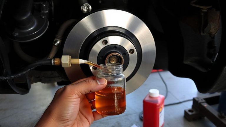 gravity brake bleed flush