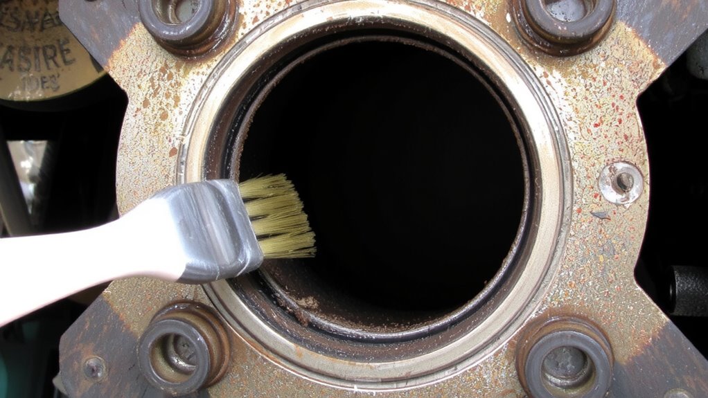grease leaks and contamination