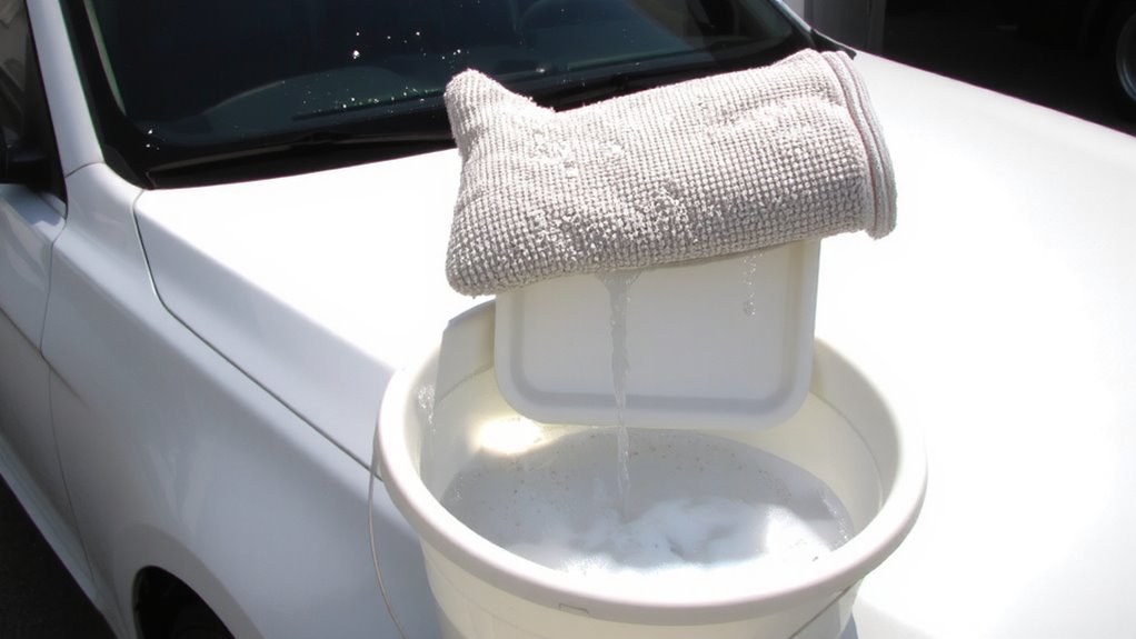 grit guard and microfiber safety
