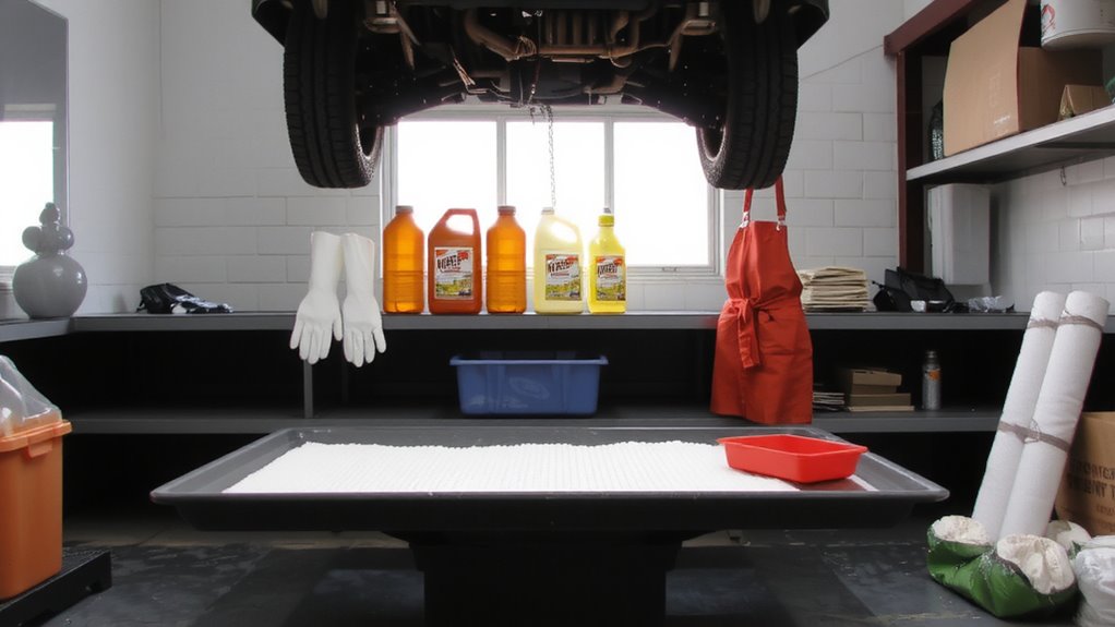handle automotive chemicals carefully