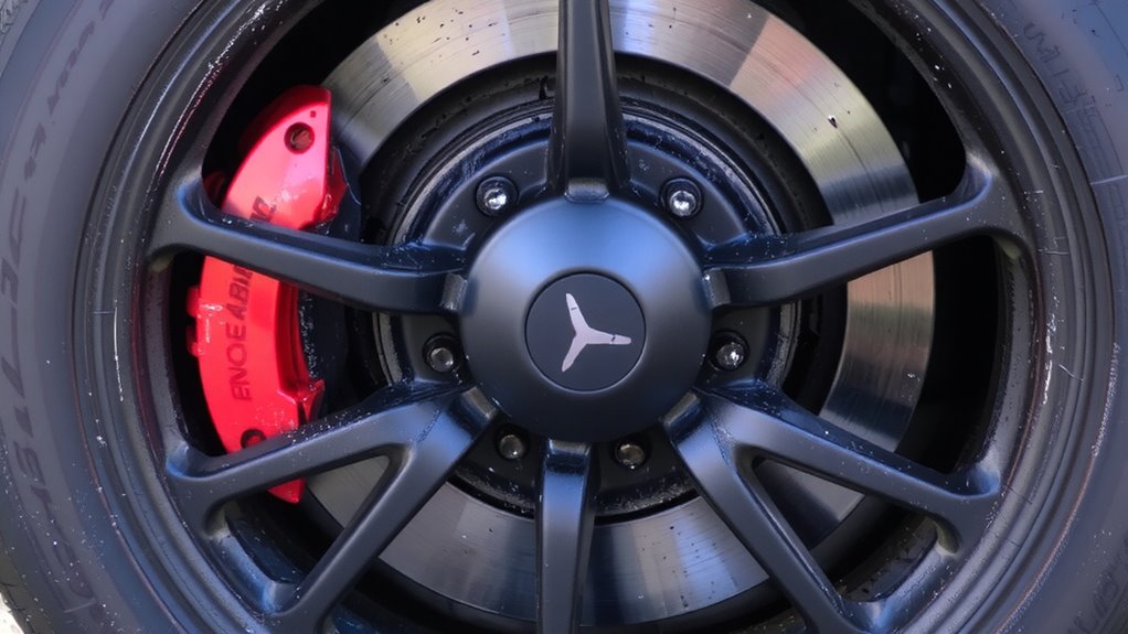 hard braking increases dust