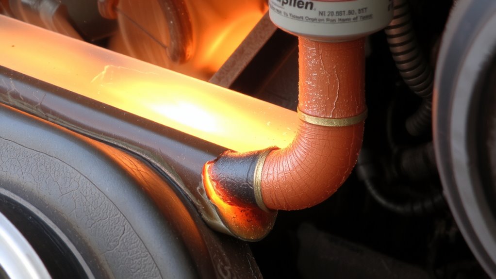 heat resistant adhesive performance
