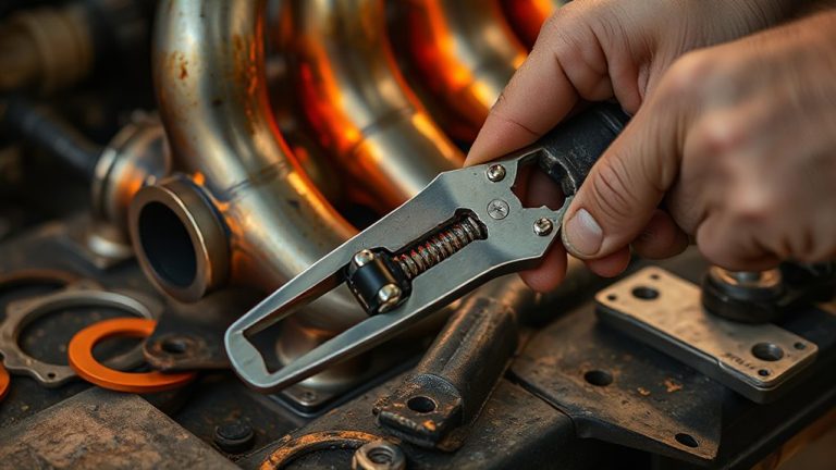 heat resistant plier setup