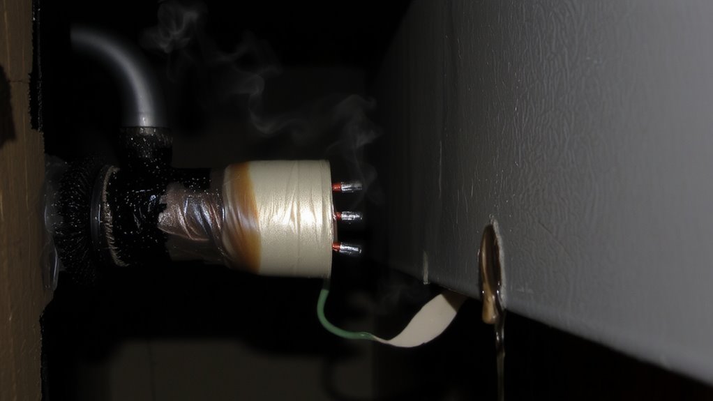 heat trapping causes wiring fires