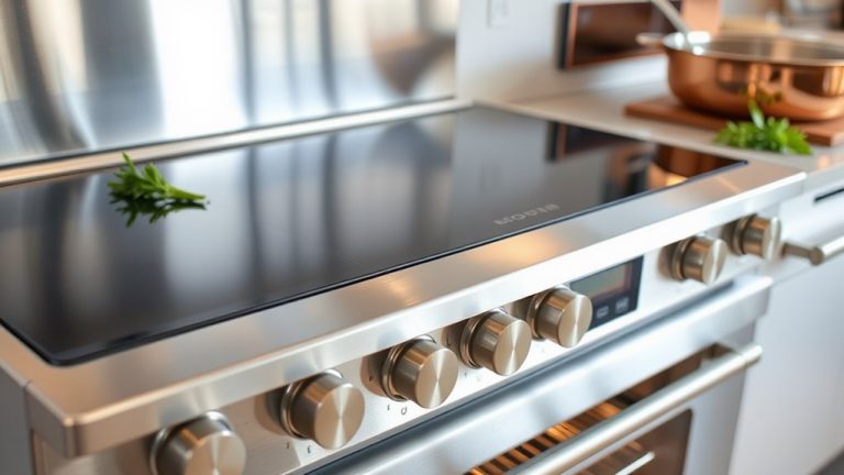 high end electric ranges gourmet