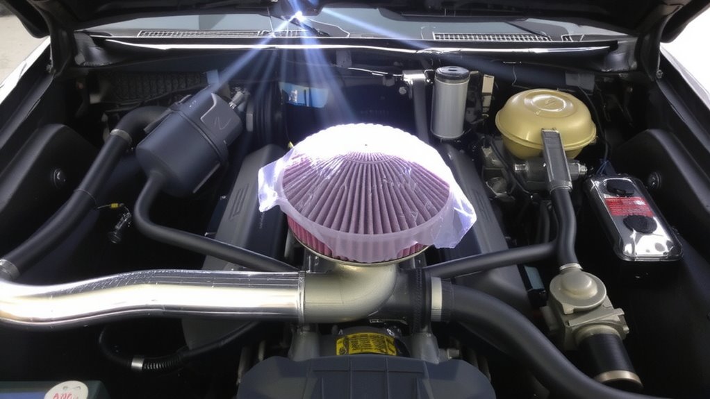 high flow filters enhance combustion efficiency