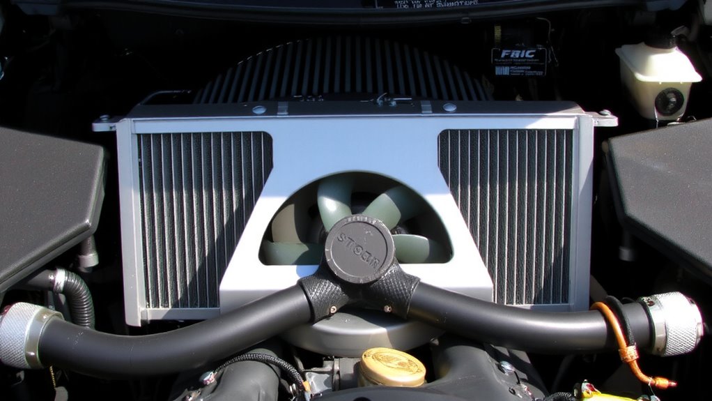 high performance aluminum radiator upgrade