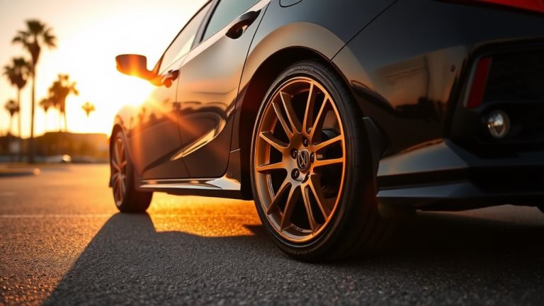 honda civic head turning wheels