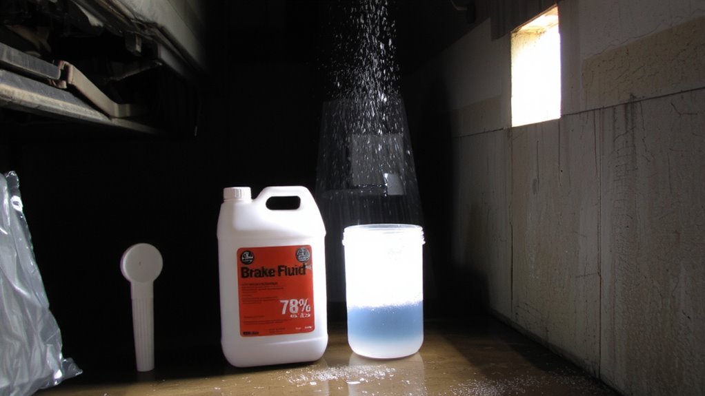 humidity degrades brake fluid