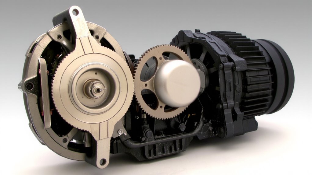 hybrid power split transmission system