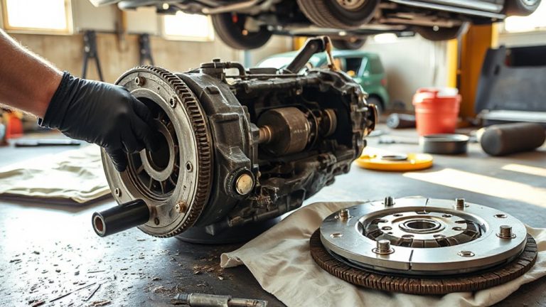 hydraulic clutch replacement procedure