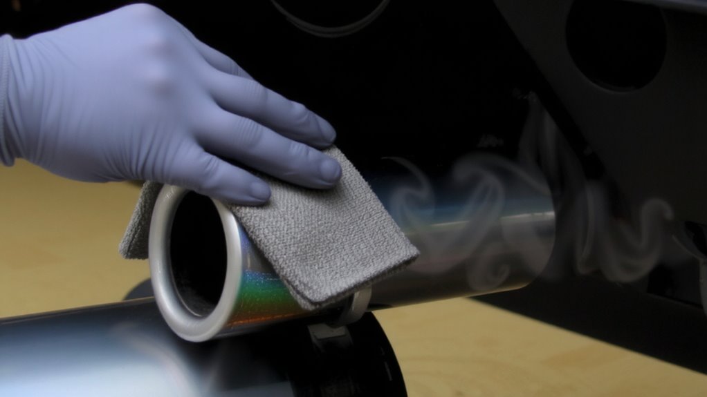 identify coating before cleaning