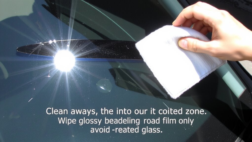 identify wiper zone boundaries