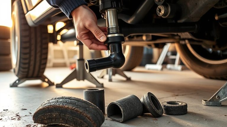 improved handling through upgraded bushings
