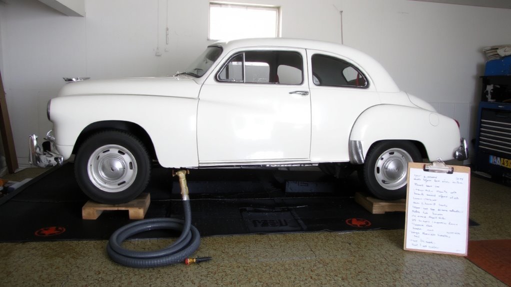 inflate tires monthly