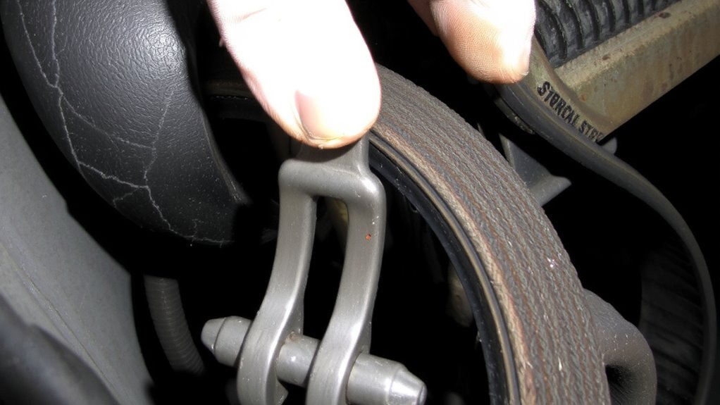 inspect belts regularly