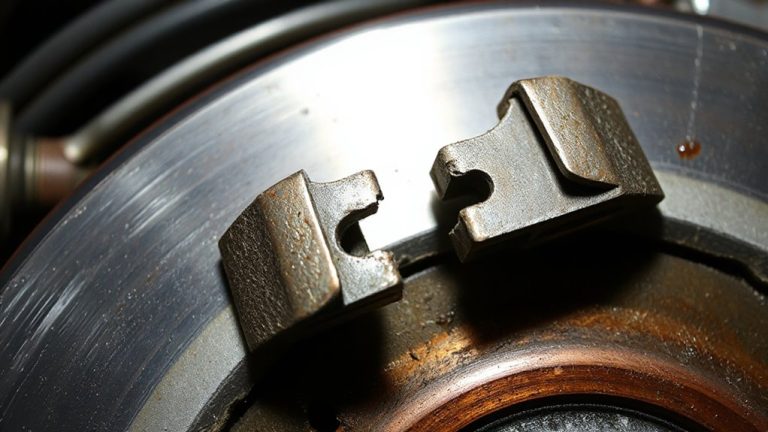 inspect brake pad snap