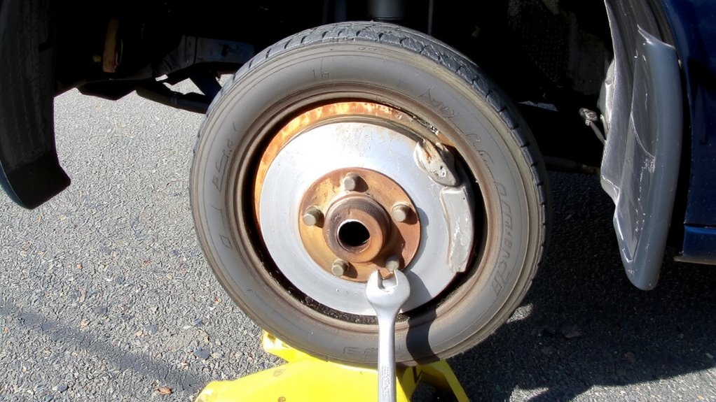 inspect brakes for damage