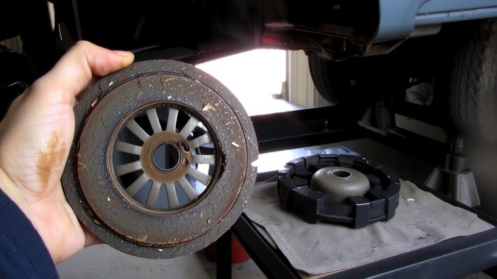 inspect clutch wear now