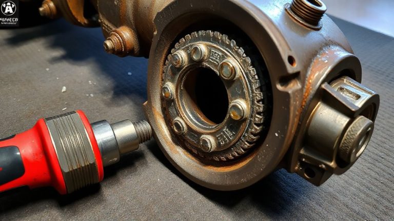 inspect ring gear bolts